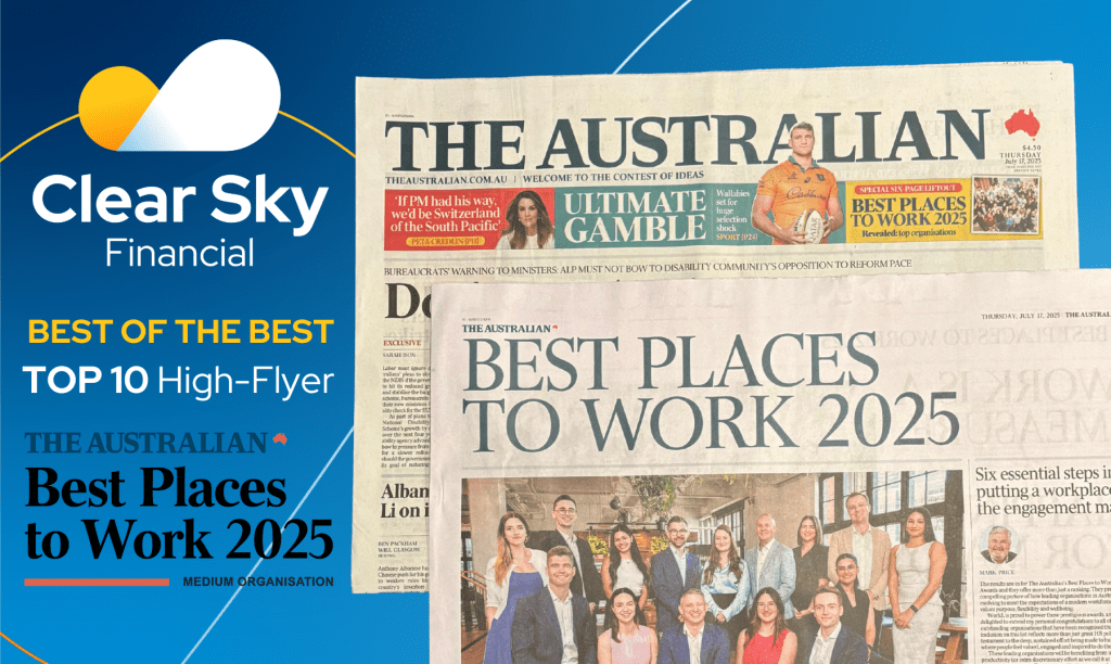 Best Places to Work 2025, printed on AU newspaper